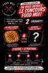 Concours Gagnez un Mac & Cheese à la façon Food Moi et un repas du chef!