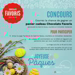 Concours Gagnez un panier cadeau Chocolat Favoris