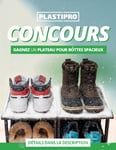 Concours Gagnez un plateau pour bottes spacieux ProTray!