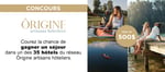 Concours Gagnez un séjour dans l'un des 35 hôtels du réseau Ôrigine artisans hôteliers!