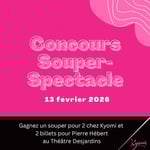 Concours Gagnez un souper pour deux chez Kyomi!