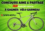 Concours Gagnez un Vélo Garneau '' HORIZON '' 21 vitesses