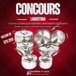 Concours Gagnez une batteries de Cuisine LAGOSTINA Bronze Elegance !