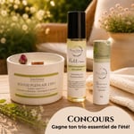Concours Gagnez une bougie plein air, un roll-on chasse-moustiques et soin cutané et un baume à lèvres!