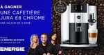 Concours Gagnez une cafetière Jura E8 Chrome d’une valeur de 3 000$! Concours Gagnez une cafetière Jura E8 Chrome d’une valeur de 3 000$!