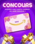 Concours Gagnez une carte cadeau Amazon de 500$! Concours Gagnez une carte cadeau Amazon de 500$!