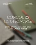 Concours Gagnez une carte-cadeau Bureau en Gros de 150$!