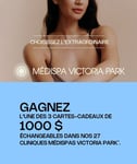 Concours Gagnez une carte cadeau de 1000$ dans les cliniques Médispa Victoria Park!