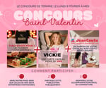 Concours Gagnez une carte cadeau de 200$ Vickie et d'autre prix!