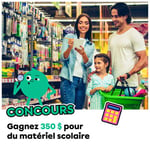 Concours Gagnez une carte-cadeau de 350 $ dans le commerce de votre choix!