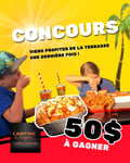 Concours Gagnez une carte-cadeau de 50$ chez Cantine La Fringale!