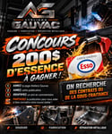 Concours Gagnez une carte-cadeau Esso de 200$!