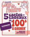 Concours Gagnez une carte cadeau Gagnon de 100$!
