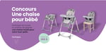 Concours Gagnez une Chaise Haute Minla 6-en-1!