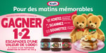 Concours Gagnez une des 2 escapades d'une valeur de 1000$!