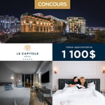 Concours Gagnez une escapade de rêve dans le Vieux-Québec!