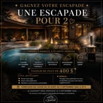 Concours Gagnez une escapade pour deux personnes à Saint-Donat!