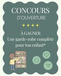 Concours Gagnez une garde-robe complète pour ton enfant d'une valeur de 150$!