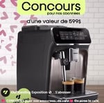 Concours Gagnez une machine à café Philips 3300 d’une valeur de 599$! Concours Gagnez une machine à café Philips 3300 d’une valeur de 599$!