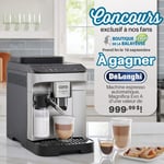 Concours Gagnez une machine espresso automatique Magnifica Evo A de DeLonghi d’une valeur de 999,99 $!