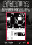 Concours Gagnez une paire de billets pour le film Un renversement et un exemplaire du livre! Concours Gagnez une paire de billets pour le film Un renversement et un exemplaire du livre!