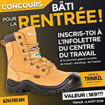 Concours Gagnez une paire de bottes de travail Warthog de Tracker!