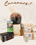 Concours Gagnez une panettone, une boîte découverte des Brûleries Faro et un ensemble de tablettes de chocolat Bassan!