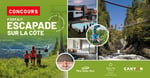 Concours Gagnez votre escapade sur la côte pour quatre personnes!