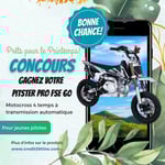 Concours Gagnez votre PITSTER PRO FSE 60 et gâtez un enfant avec cette superbe motocross pour jeunes pilotes!