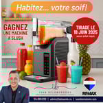Concours Ivan BeloBorodov - Courtier immobilier RE / MAX - Gagnez une machine à slush!