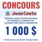 Concours Jean-Coutu - Gagnez une carte-cadeau d’une valeur de 1000$! (un gagnant chaque mois)