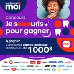 Concours Jean Coutu - Je souris pour gagner!