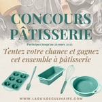 Concours La Guilde Culinaire - Gagnez un ensemble à patisseries!