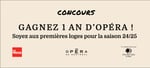 Concours La Presse - Gagnez un abonnement classique pour 2 personnes à l'Opéra de Montréal pour la saison 2024-2025!