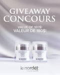 Concours Le Nordet Canada - Gagnez 180$ de soins de la peau québécois!