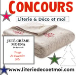 Concours Literie déco et moi - Un jeté à gagner!