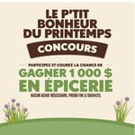 Concours Little Potato - le p’tit bonheur du printemps!