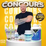 Concours Nutrition Suprême - Gagne un ensemble complet pour t’aider à bien commencer l’année et à atteindre tes objectifs! Concours Nutrition Suprême - Gagne un ensemble complet pour t’aider à bien commencer l’année et à atteindre tes objectifs!