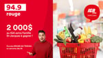 Concours Rouge 94,9 (Gatineau) - 2 000$ d’épicerie à gagner !