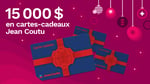 Concours RYTHME 105,7 -  15 000$ en cartes-cadeaux Jean Coutu à gagner!