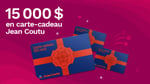 Concours Rythme FM 105,7 - 15 000$ en cartes-cadeaux Jean Coutu à gagner!