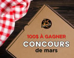 Concours Stratos Pizza - Poutine - Gagnez une carte-cadeau de 100$!