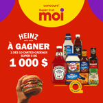 Concours Super C - Gagnez  1 des 10 cartes-cadeaux Super C de 1 000 $ !