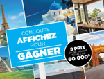 Concours Trévi - Affichez pour gagner!