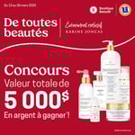 Concours Uniprix et Karine Joncas - Gagnez l'une des 5 sommes en argent d’une valeur de 1 000$!