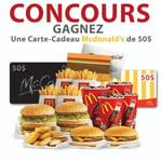 Concours Gagnez 50$ à dépenser chez McDonald's!