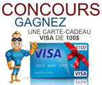 Concours Gagnez une Carte VISA de 100$ et Recevez-là avant Noël!