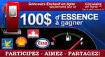 Concours Gagnez 100$ d’essence!