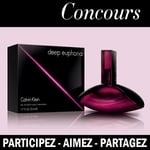 Concours Gagnez 1 des 4 flacons de 30 ml de la nouvelle fragrance Deep Euphoria de Calvin Klein!