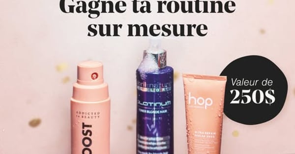Concours Brunet - Gagne une routine Éléganza sur mesure d’une valeur de 250 $!